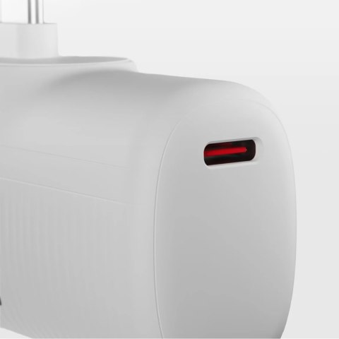 Powerbank EcoPower 5000 mAh 10W z wbudowanym portem USB-C - biały SBS