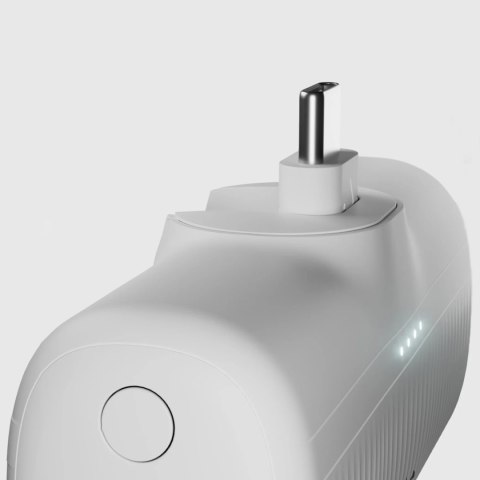 Powerbank EcoPower 5000 mAh 10W z wbudowanym portem USB-C - biały SBS