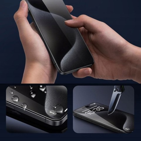 Szkło hartowane na iPhone 17 Air Glass Fit+ przezroczyste - 2 szt. Tech-Protect