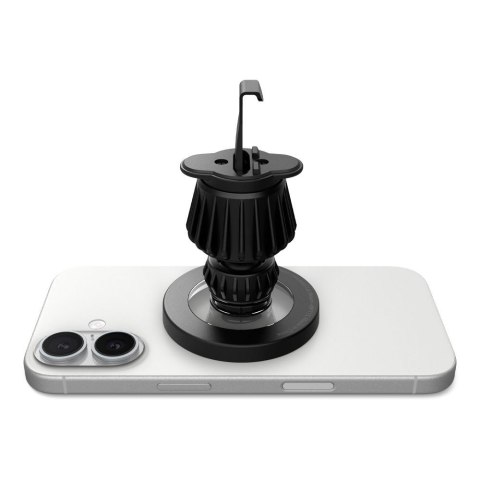 Uchwyt samochodowy do telefonu na kokpit kratkę MagSafe MFT13 - czarny SPIGEN
