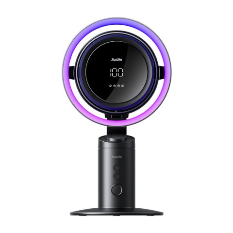 Wentylator turbinowy biurkowy z filtrem 10000mAh Table Fan Pro3 - ciemnoszary Jisulife