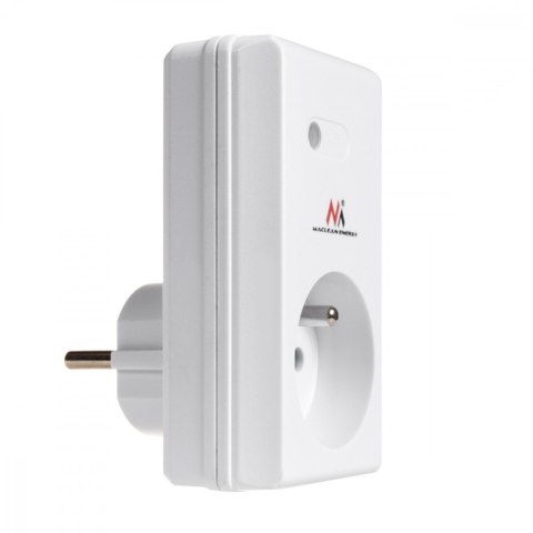 Gniazdko sterowane pilotem MCE151 wew - programowalne + bateria do pilota Maclean