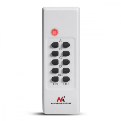 Gniazdko sterowane pilotem MCE151 wew - programowalne + bateria do pilota Maclean