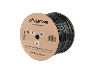Kabel UTP Kat.5E CU 305 m drut outdoor Lanberg