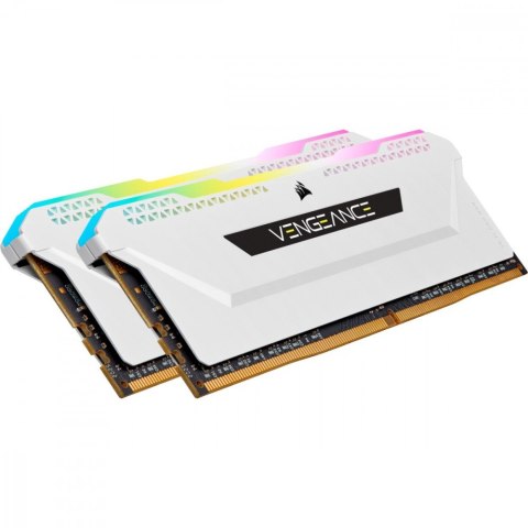 Pamięć DDR4 Vengeance RGB PRO SL 16GB/3200(2*8GB) biały Corsair