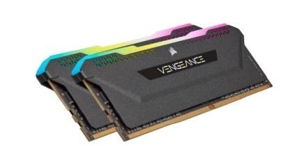 Pamięć DDR4 Vengeance RGB PRO SL 16GB/3200 (2*8GB) czarna CL16 Corsair