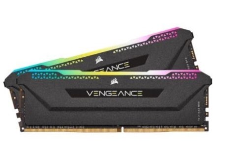 Pamięć DDR4 Vengeance RGB PRO SL 32GB/3200 (2*16GB) BLACK CL16 RYZEN Corsair