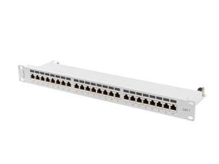 Patchpanel 24 port 1U KAT7 EK. PPS7-1024-S Szary Lanberg