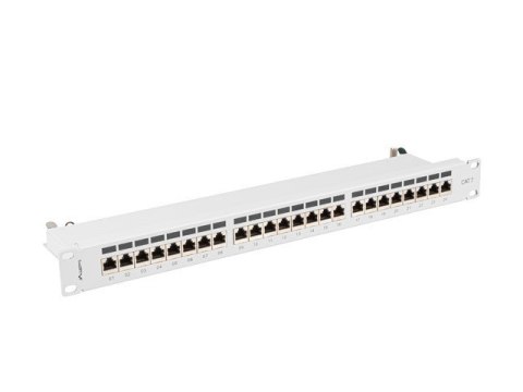 Patchpanel 24 port 1U KAT7 EK. PPS7-1024-S Szary Lanberg