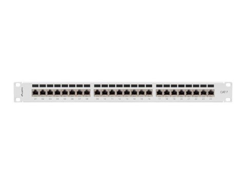 Patchpanel 24 port 1U KAT7 EK. PPS7-1024-S Szary Lanberg