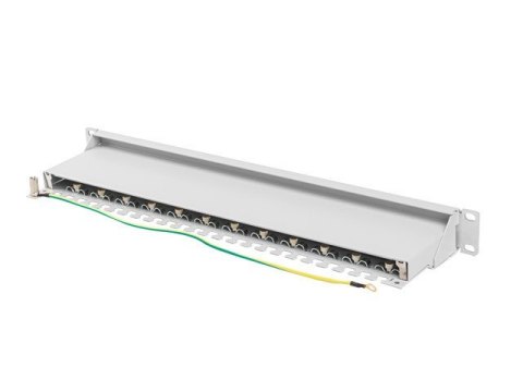 Patchpanel 24 port 1U KAT7 EK. PPS7-1024-S Szary Lanberg
