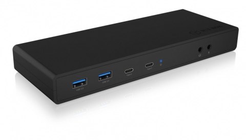 Stacja dokująca IB-DK2245AC 13w1, 2xDP,2xHDI,USB, LAN, USB-C, PD do 60W IcyBox