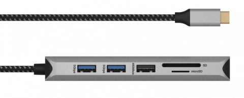 Stacja dokująca IB-DK4061-CPD 12w1,2xHDMI, PD 100W IcyBox