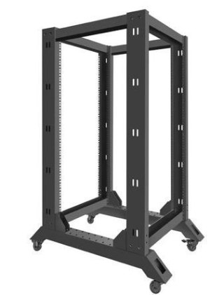 Stojak Open Rack 22U 600x800mm czarny Lanberg
