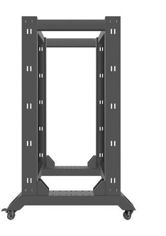 Stojak Open Rack 22U 600x800mm czarny Lanberg