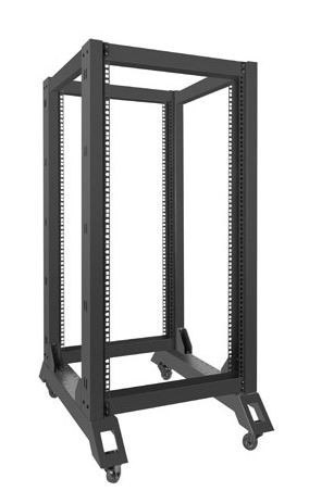 Stojak Open Rack 22U 600x800mm czarny Lanberg