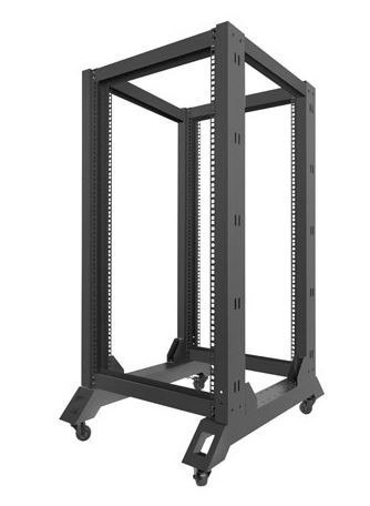 Stojak Open Rack 22U 600x800mm czarny Lanberg