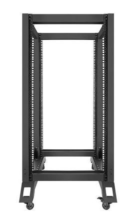 Stojak Open Rack 22U 600x800mm czarny Lanberg
