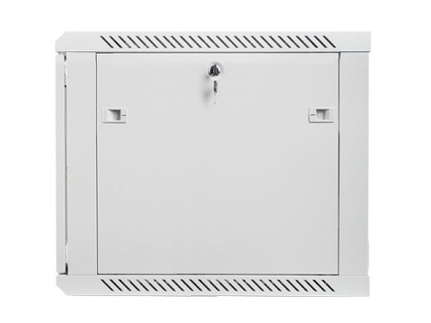 Szafa instalacyjna wisząca 19 cali 9U 600X600mm szara (drzwi szklane) Lanberg
