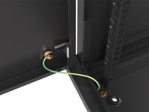 Szafa wisząca 19 6U 600x450 WF01-6406-00B czarna Lanberg