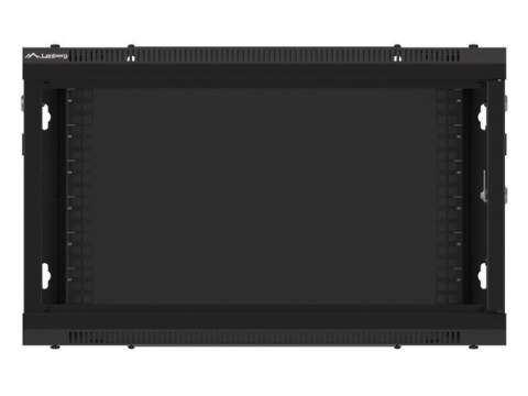 Szafa wisząca 19 6U 600x450 WF01-6406-00B czarna Lanberg