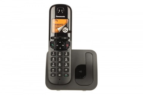 Telefon bezprzewodowy KX-TGC210 dect czarny Panasonic