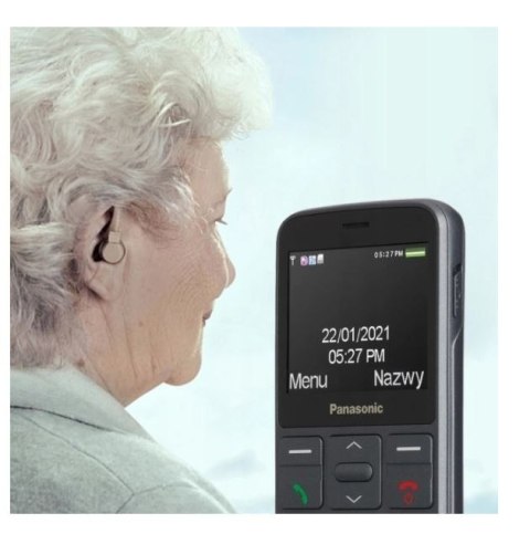 Telefon dla seniora KX-TU160 szary Panasonic