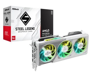 Karta graficzna Radeon RX 9070 XT Steel Legend 16GB ASRock
