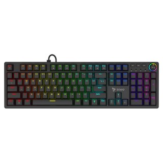 Klawiatura mechaniczna STYX Outemu Brown Hot Swap RGB Savio