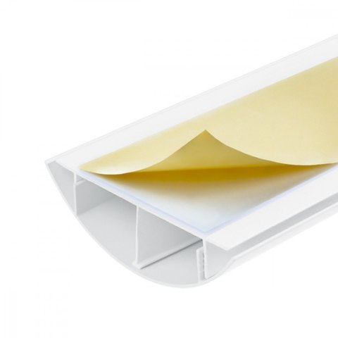 Listwa maskująca MC-814 W aluminiowa, Biała Maclean