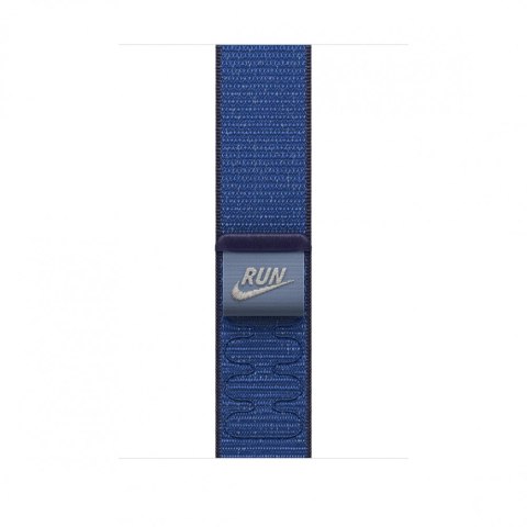 Opaska sportowa Nike w kolorze Blue Ribbon do koperty 46 mm Apple
