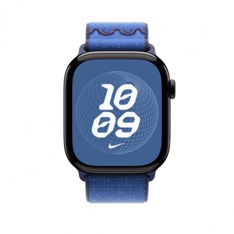 Opaska sportowa Nike w kolorze Blue Ribbon do koperty 46 mm Apple