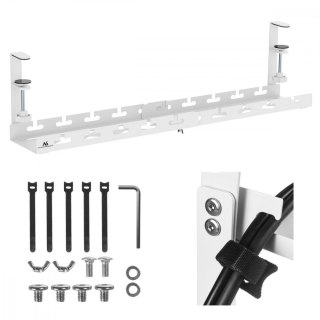 Organizer podbiurkowy na kable MC-103W Maclean