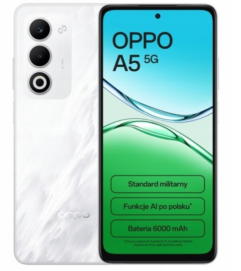 Smartfon A5 5G 4/128GB Biały Oppo