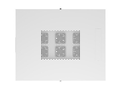 Szafa instalacyjna rack stojąca 19 cali 15U 800x1000 drzwi perforowane LCD szara (Flat pack) Lanberg
