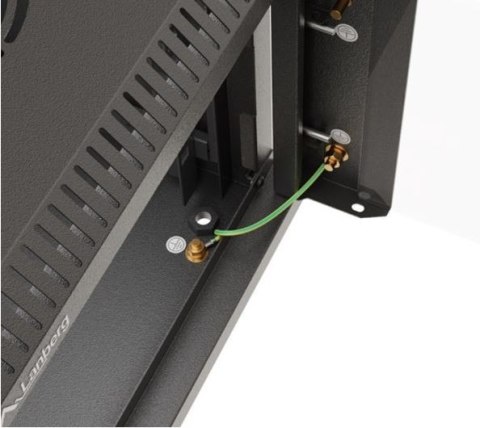 Szafa instalacyjna rack wisząca 10 cali 9U 300x300 czarna Lanberg