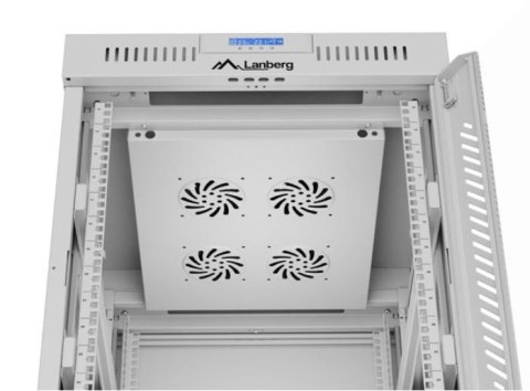 Szafa stojąca rack 19 cali 15U 600X800 FF01-6815-12SL Lanberg