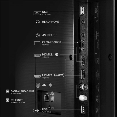 Telewizor QLED 85 cali 85E7Q Hisense
