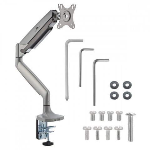 Uchwyt do monitora 16kg podwójne ramie MC-969 sprężyna gazowa Maclean