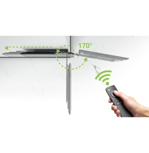 Uchwyt ścienny 32-75 cali 50kg elektryczny Techly