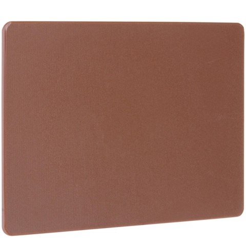 Deska kuchenna HACCP do mięsa wędlin GN 1/1 530 x 325 mm - brązowa Hendi