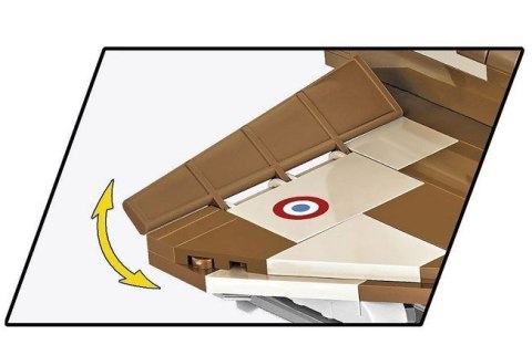 Konstrukcyjne Armed Forces Mirage IIIC Vexin 444 elementy Cobi Klocki