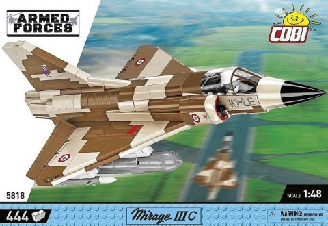 Konstrukcyjne Armed Forces Mirage IIIC Vexin 444 elementy Cobi Klocki