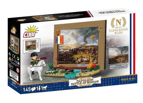 Klocki Bitwa Napoleona pod Moskwą 145 elementów Cobi Klocki