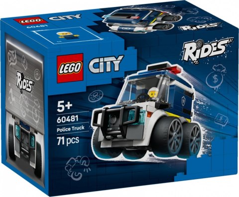Klocki City 60481 Pojazdy - Ciężarówka policyjna LEGO