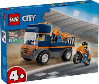 Klocki City 60491 Laweta dla motocykli LEGO