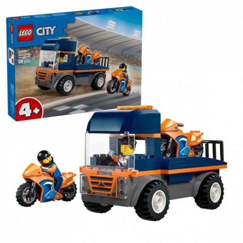 Klocki City 60491 Laweta dla motocykli LEGO