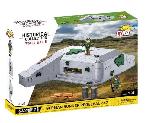 Klocki German Bunker Regelbau 667 642 klocki Cobi Klocki