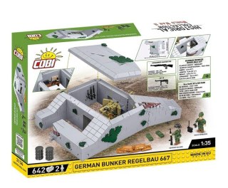 Klocki German Bunker Regelbau 667 642 klocki Cobi Klocki