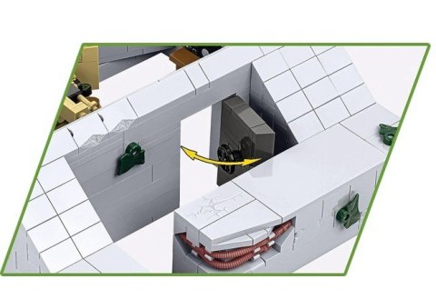 Klocki German Bunker Regelbau 667 642 klocki Cobi Klocki